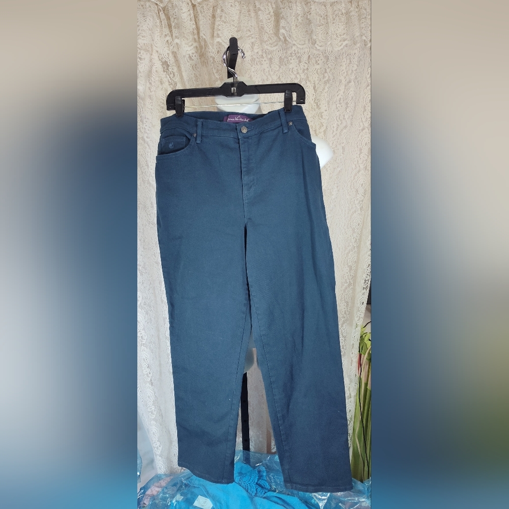 Gloria Vanderbilt Navy Blue Jeans Plus Size 18W